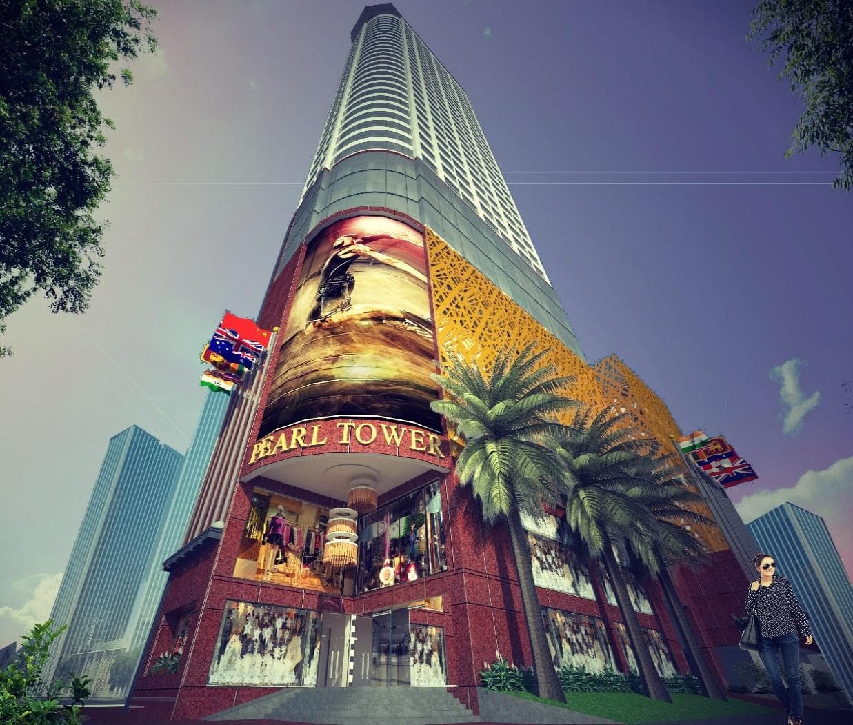 Perl Grand Tower Hotel – Colombo 04.